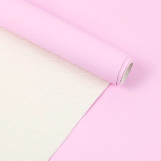 Faux Leather / Vinyl - Light Pink- 50cm x 140 cm